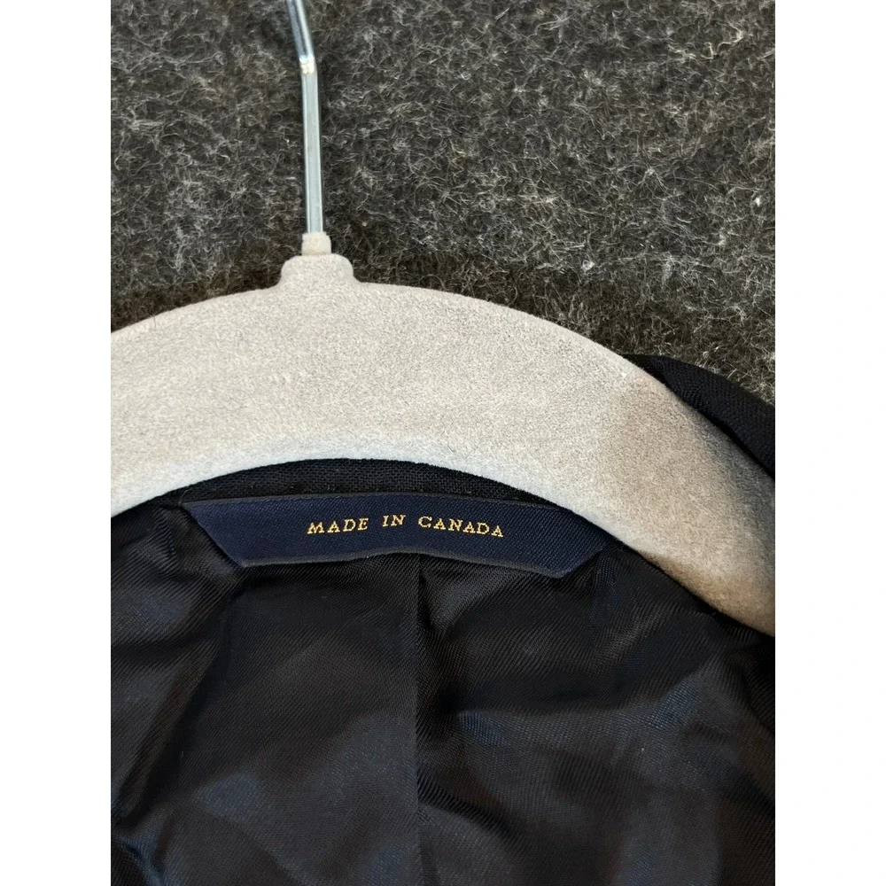 Brooks Brothers Brooksease Navy Wool Loro Piana Blazer Gold Buttons Mens 42R